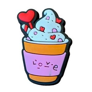 Love Latte Croc Charm